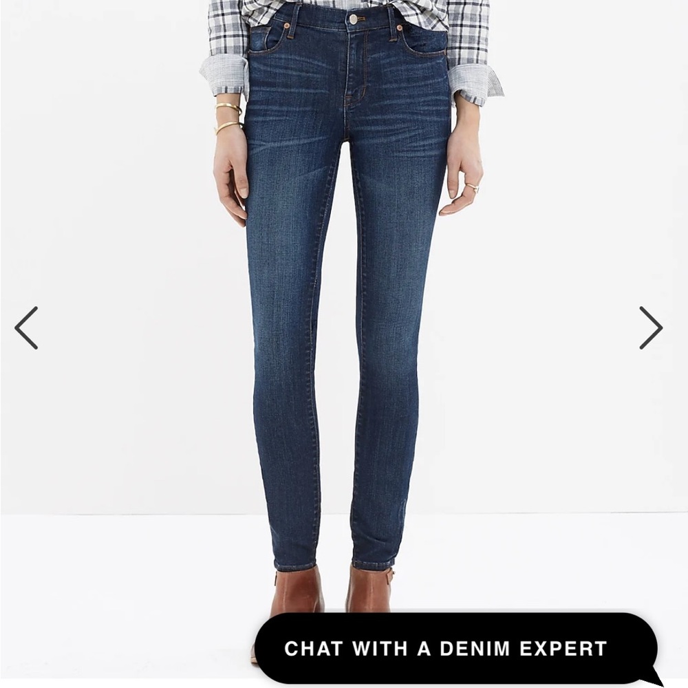 Madewell high riser skinny 25